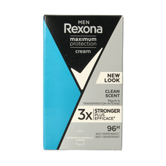 Rexona Deodorant stick men max protect clean scent 45.00 Milliliter