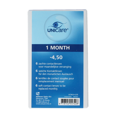 Unicare Maandlenzen -4.50 6.00 Stuks