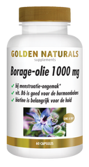 Golden Naturals Op=Op Borage olie 60.00 Capsules