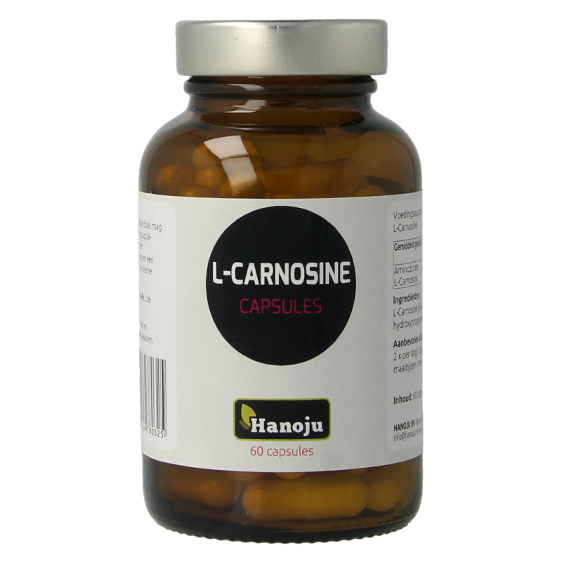 Hanoju L-Carnosine 400mg 60 Vegetarische capsules