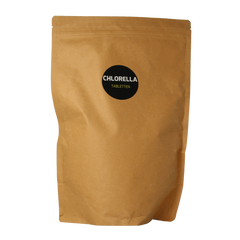 Hanoju Chlorella tabletten papier zak 2500.00 Tabletten