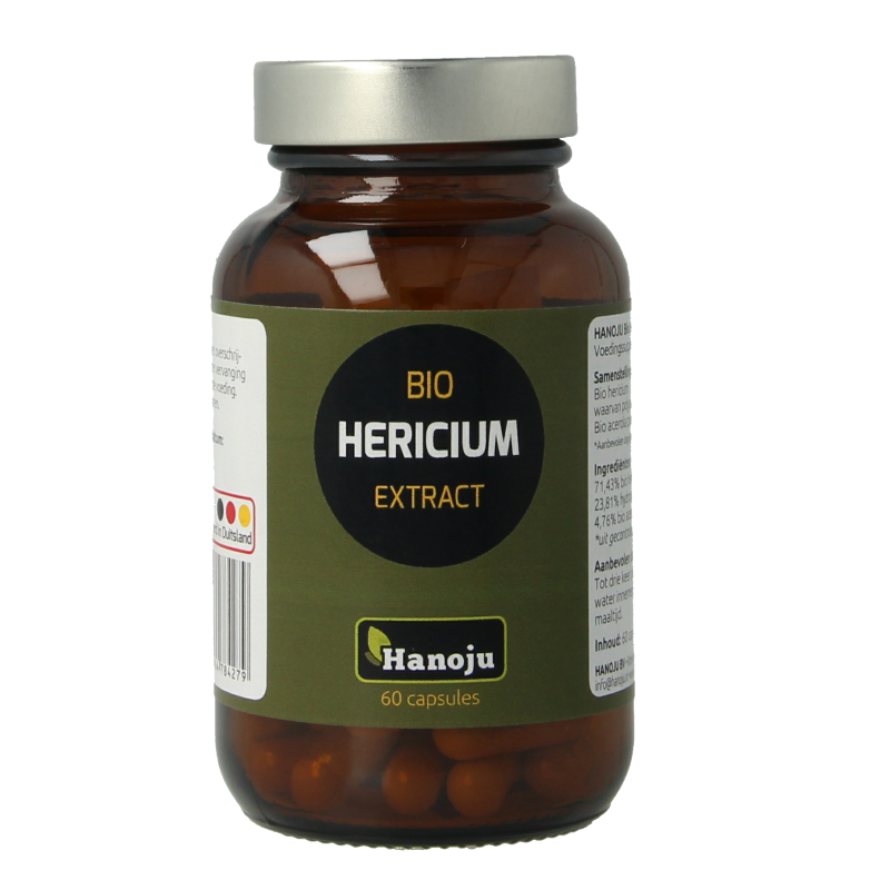 Hanoju Hericium extract bio 60 Vegetarische capsules