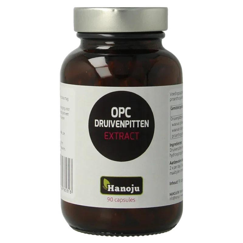 Hanoju OPC druivenpitten extract 400mg 90 Capsules