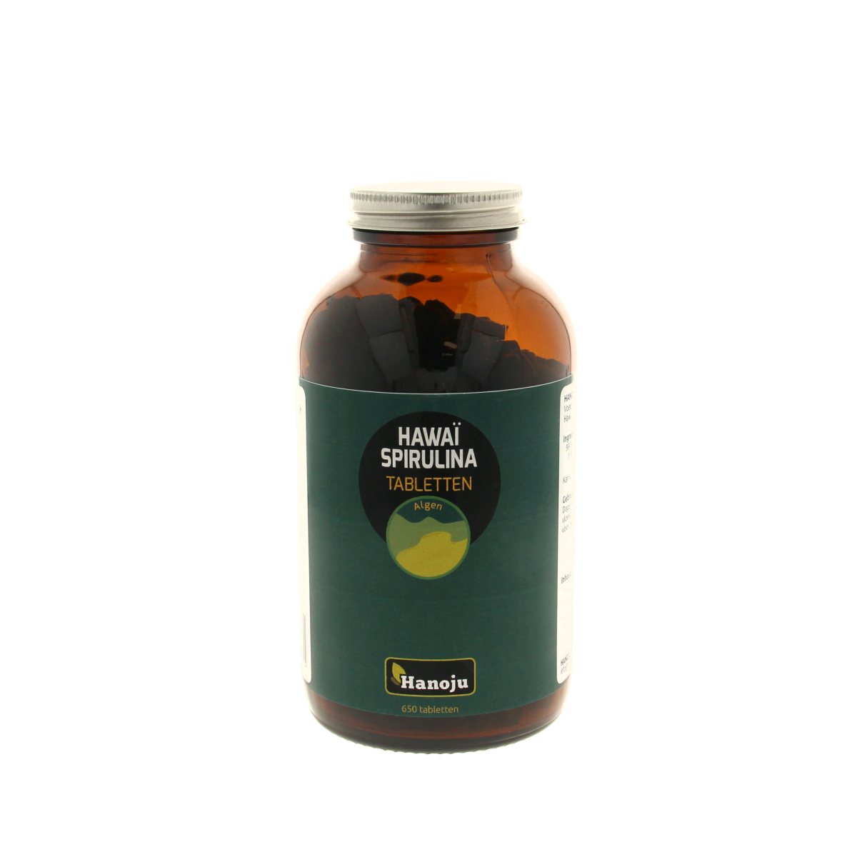Hanoju Spirulina Hawaiiaans 500mg 650.00 Tabletten