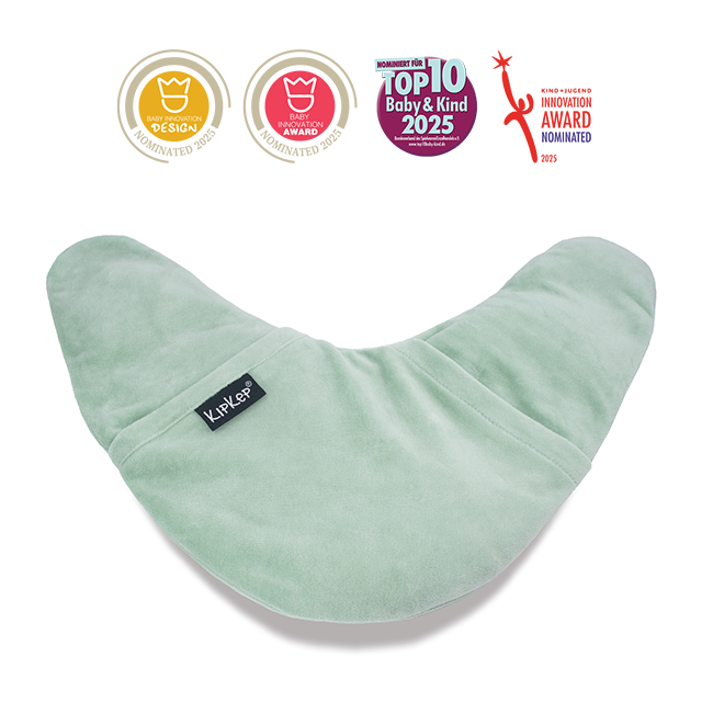 KipKep Lexie heating pillow pale green 1 Stuks