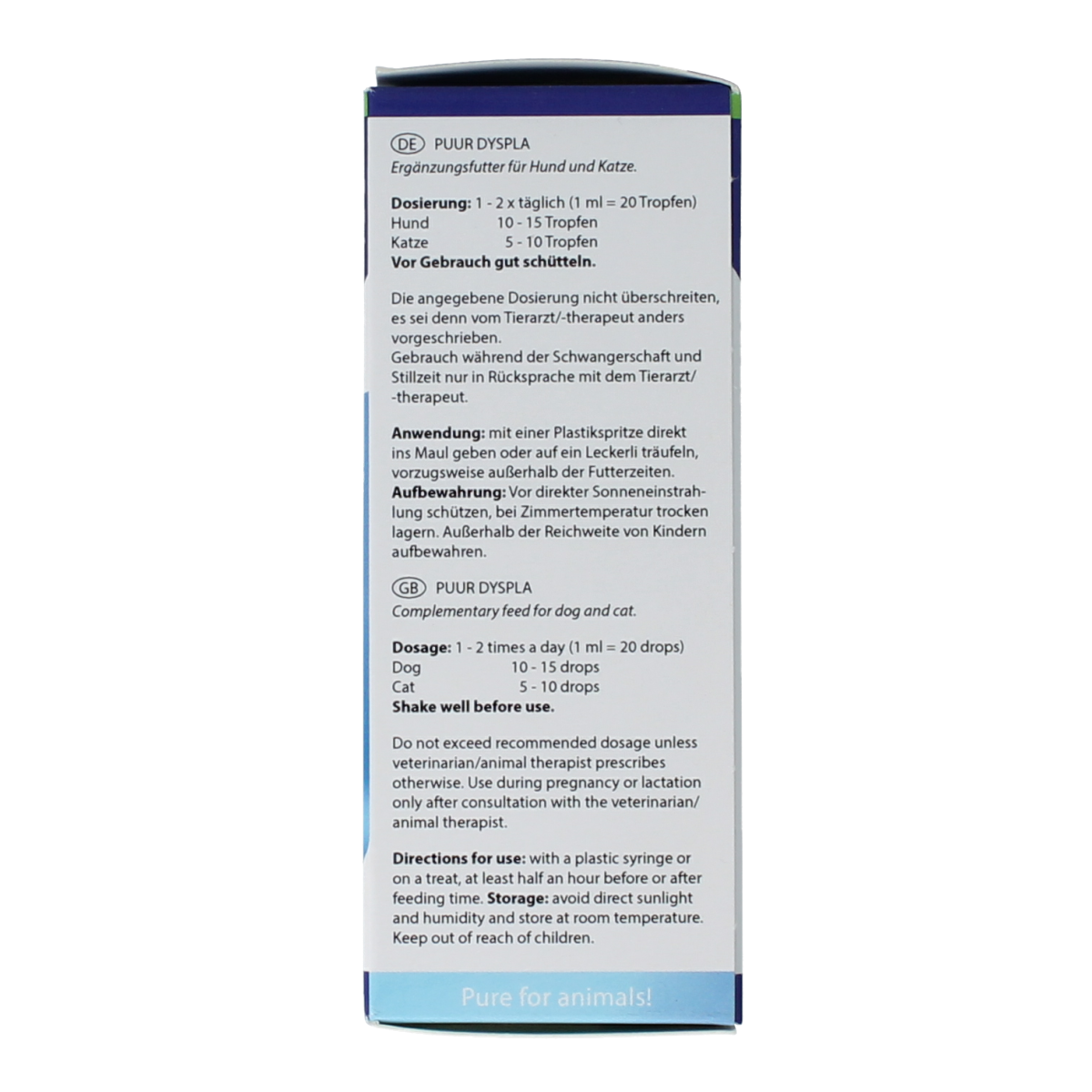 Puur Dyspla 50.00 Milliliter