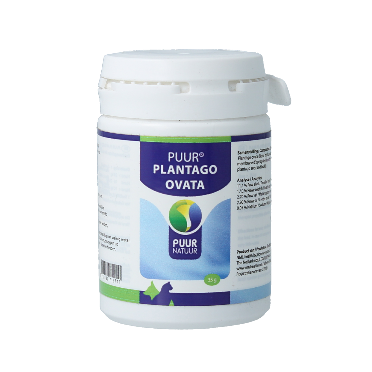 Puur Plantago ovata 35.00 Gram