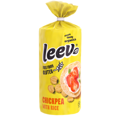 Leev Kikkererwten wafels glutenvrij bio 100.00 Gram