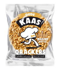 Leev Qrackers oude kaas bio 46.00 Gram