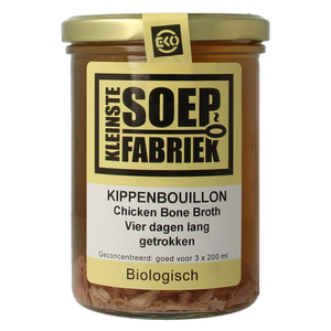 Kleinstesoepfabriek Bouillon de Poulet bio 400 Millilitres