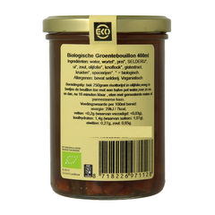 Kleinstesoepfabriek Groentebouillon bio 400 Milliliter