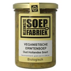 Kleinstesoepfabriek Erwtensoep/snert veganistisch bio 400 Milliliter