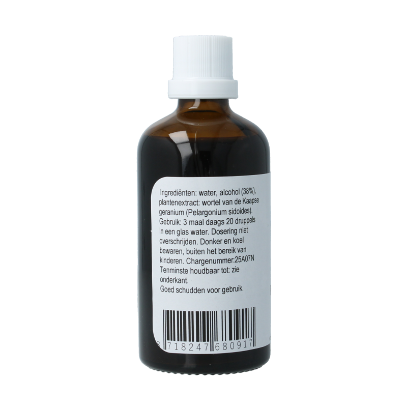 Therapeutenwinkel Pelargonium tinctuur 100 Milliliter
