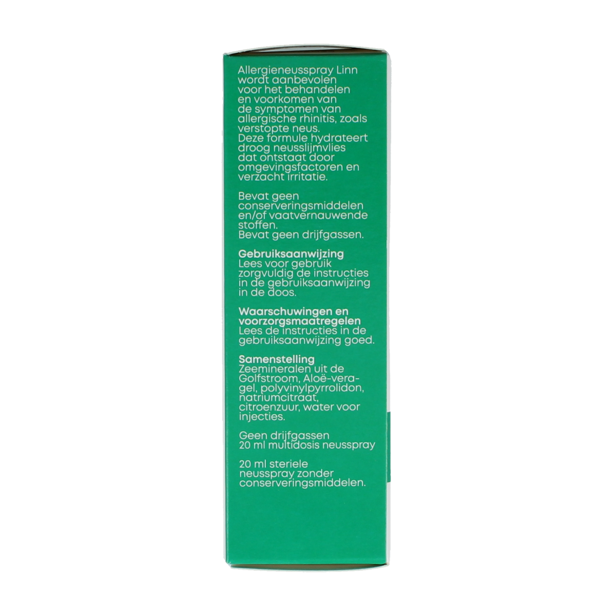 Linn Allergie neusspray 20.00 Milliliter