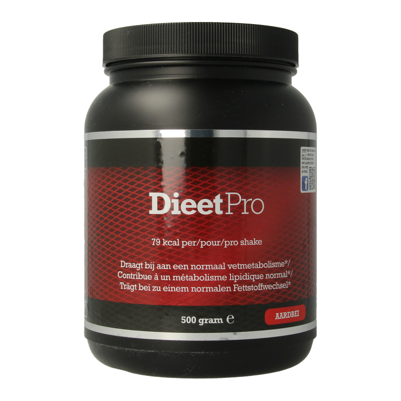 Dieet Pro Aardbei 500 Gram