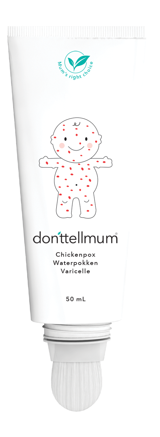 Donttellmum Waterpokken soft brush 50 Milliliter