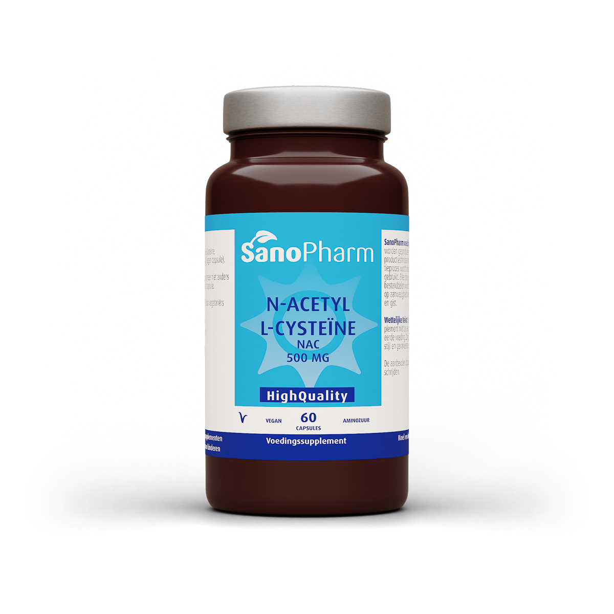 SanoPharm N-Acetyl L-Cysteine NAC high quality 60.00 Capsules