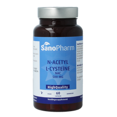 SanoPharm N-Acetyl L-Cysteine NAC high quality 60.00 Capsules