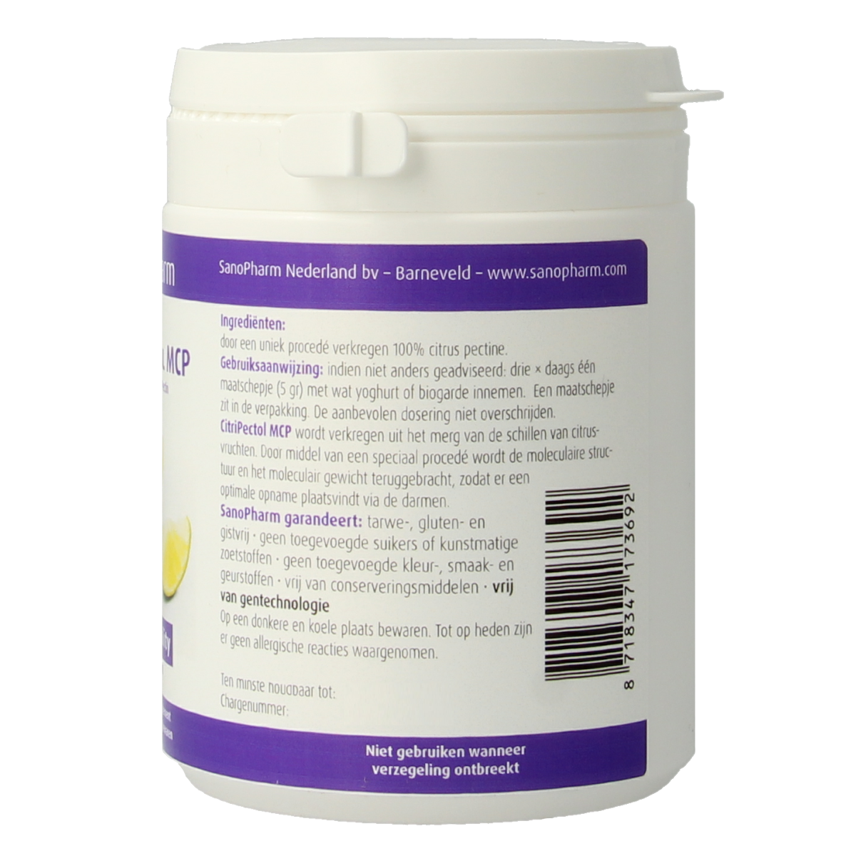 SanoPharm Citripectol mcp 150.00 Gram