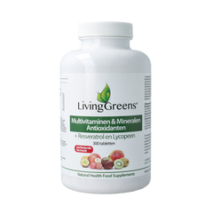Livinggreens Multi vitaminen & mineralen antioxidant 300.00 Tabletten