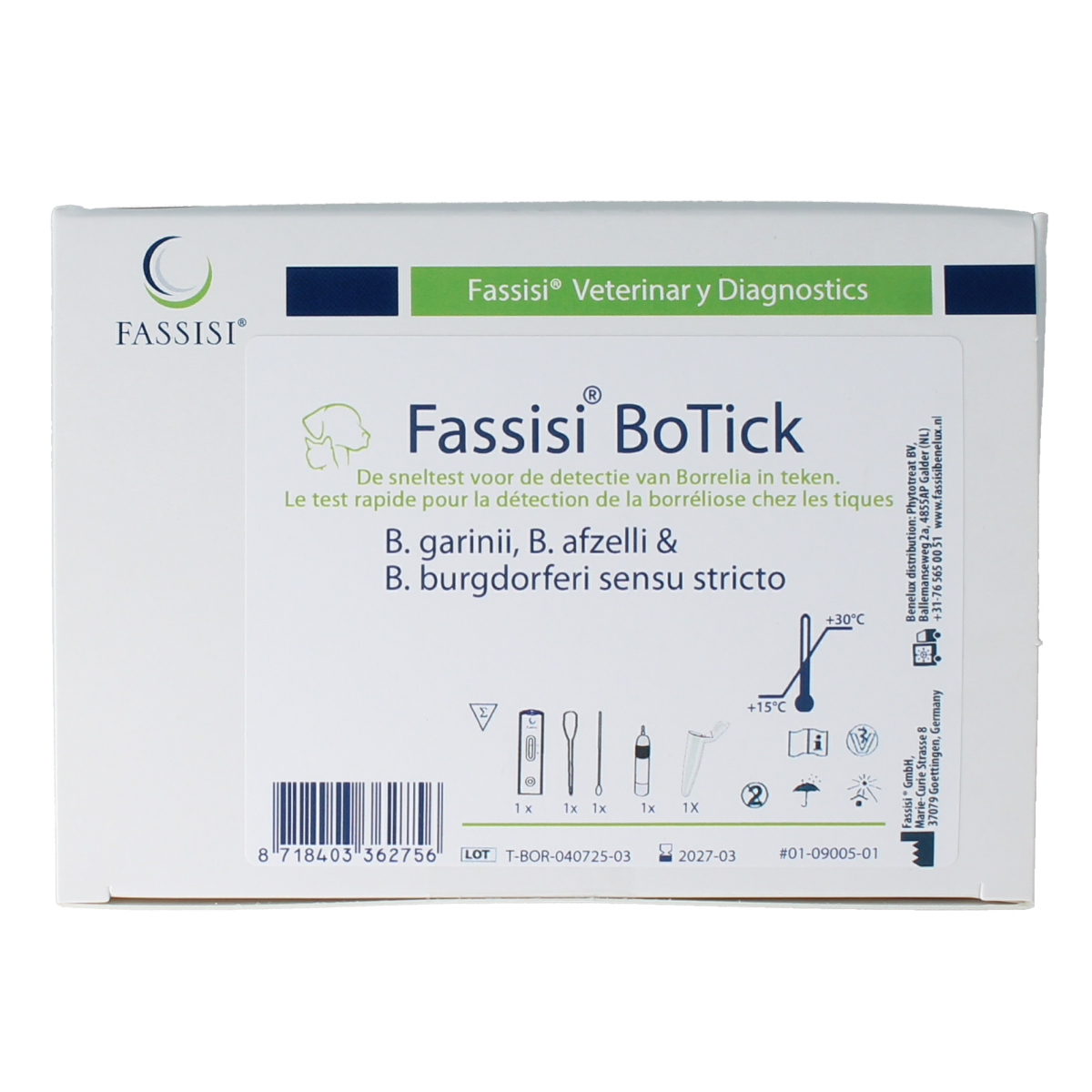 Fassisi Botick tekentest 1.00 Stuks