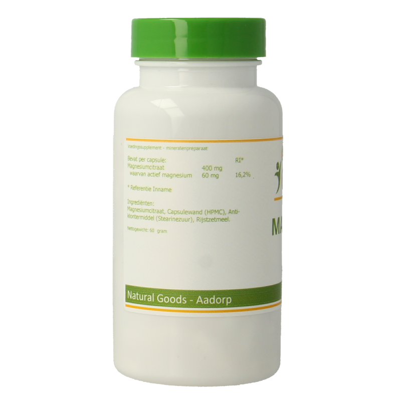 Elvitum  Magnesium citraat 90 Vegetarische capsules