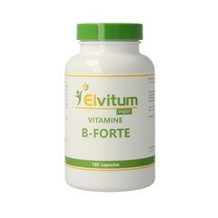 Elvitum  Vitamine B-forte gistvrij 180 Vegetarische capsules