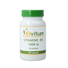 Elvitum  Vitamine D3 1000IE/25mcg 120 Capsules