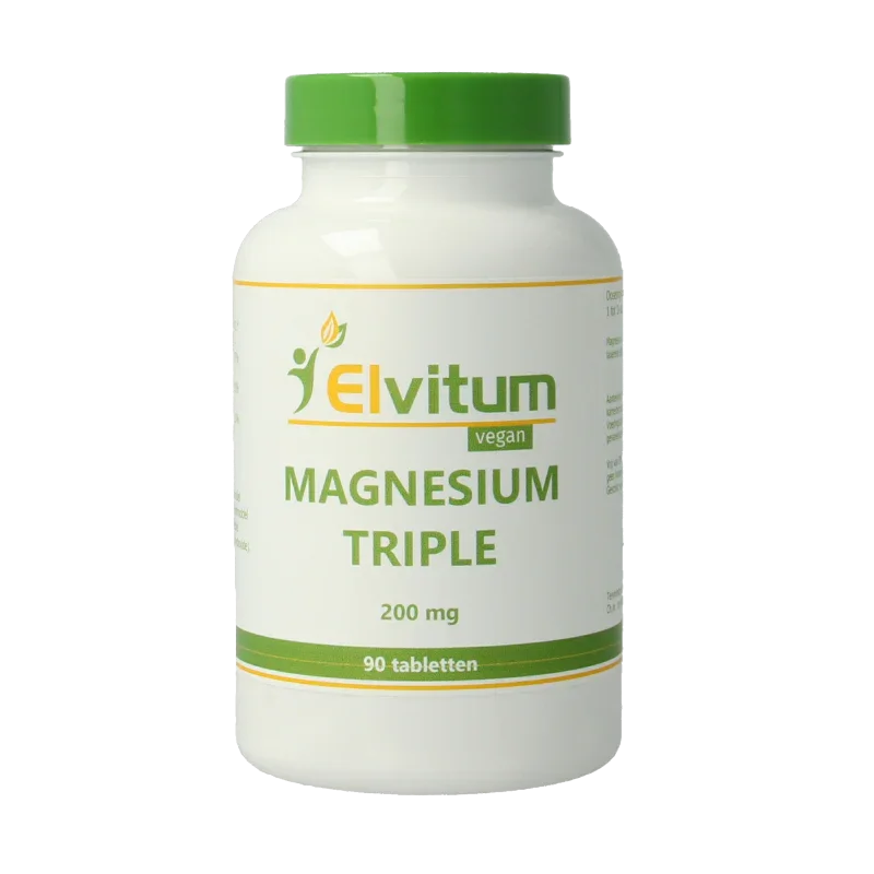 Elvitum  Magnesium triple 200mg 90 Tabletten