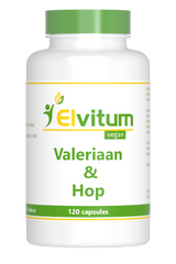 Elvitum  Valeriaan en hop extract 120.00 Capsules