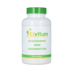 Elvitum  Glucosamine MSM Chondroïtine 80.00 Tabletten