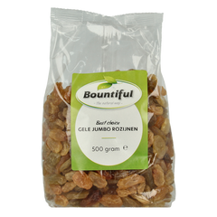 Bountiful Gele jumbo rozijnen 500.00 Gram