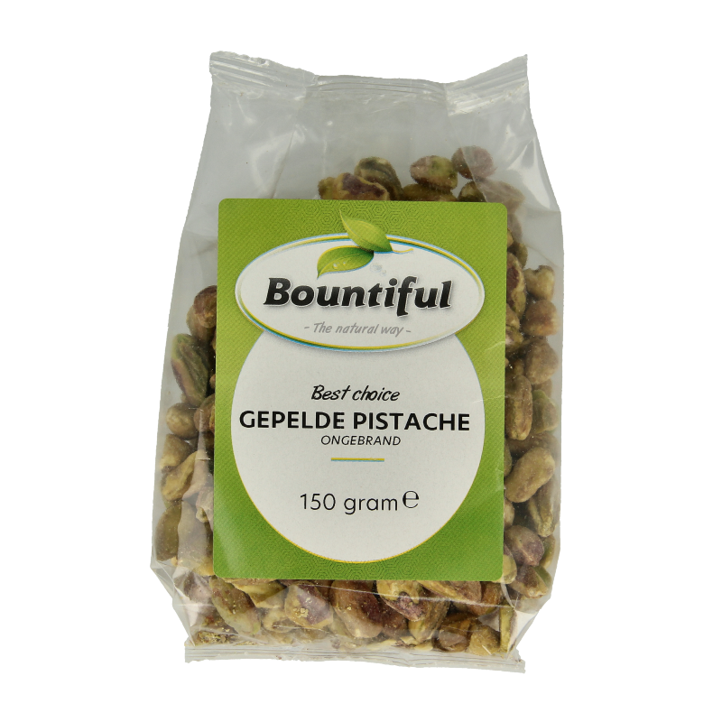 Bountiful Pistache gepeld 150 Gram