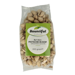 Bountiful Pistache in dop geroosterd en gezouten 200.00 Gram