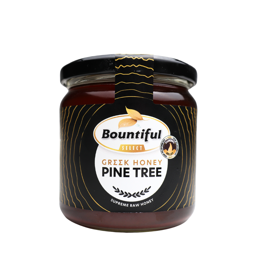 Bountiful select Griekse rauwe honing pine tree/dennen 500.00 Gram