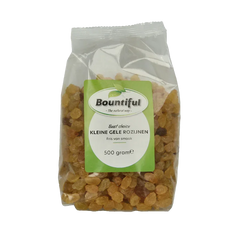 Bountiful Rozijnen geel klein 500 Gram