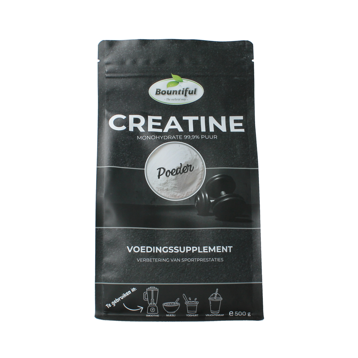Bountiful Creatine monohydrate poeder 500.00 Gram