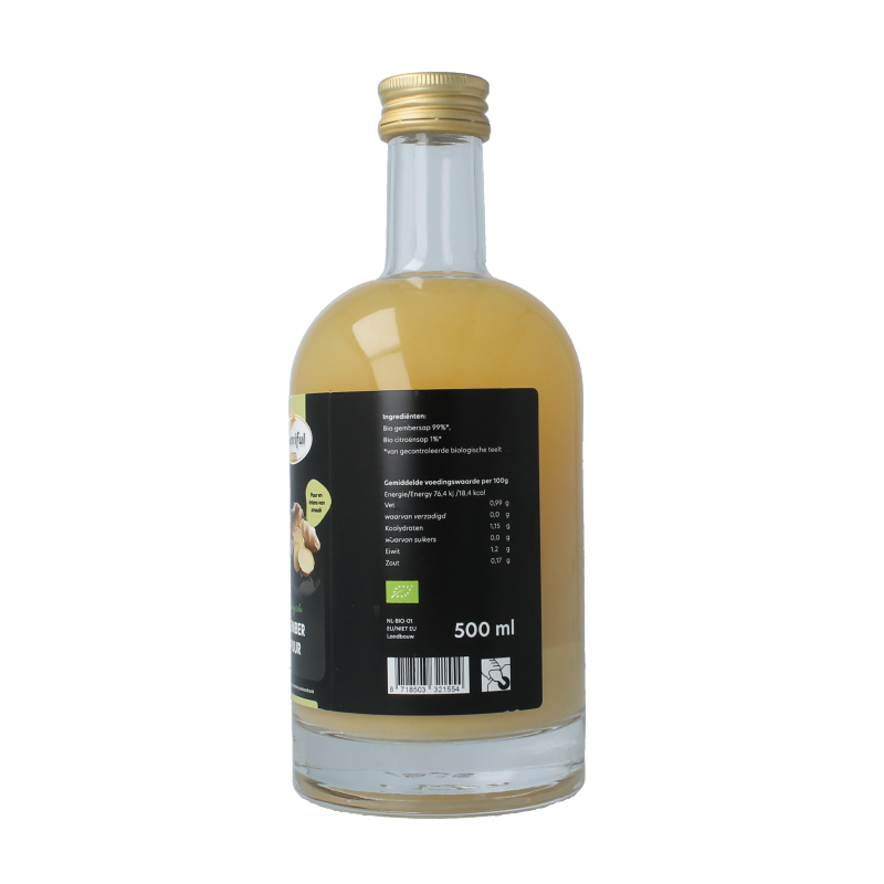 Bountiful select Gember sap puur bio 500 Milliliter