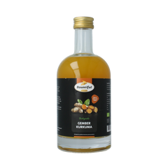 Bountiful select Gember sap kurkuma bio 500.00 Milliliter
