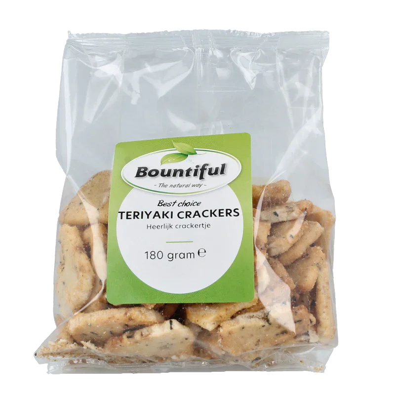 Bountiful Teriyaki crackers 180 Gram