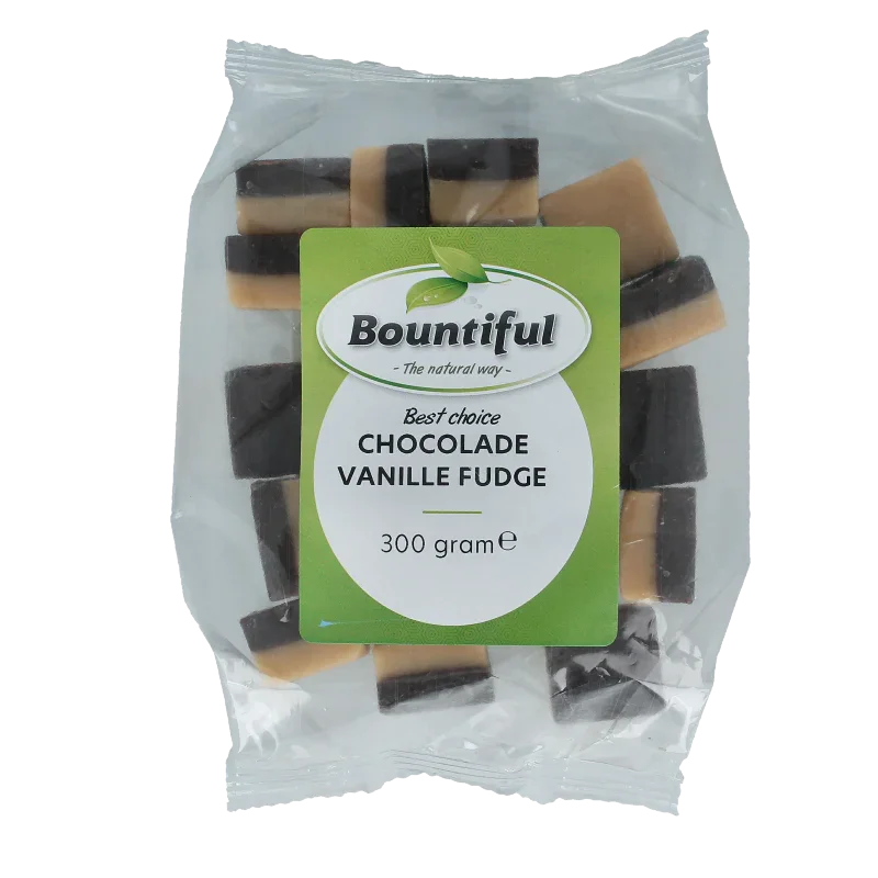 Bountiful Fudge chocolade vanille 300 Gram