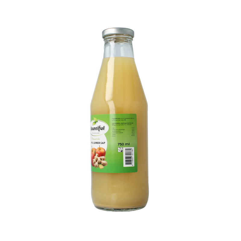 Bountiful Appel-gember sap 750 Milliliter