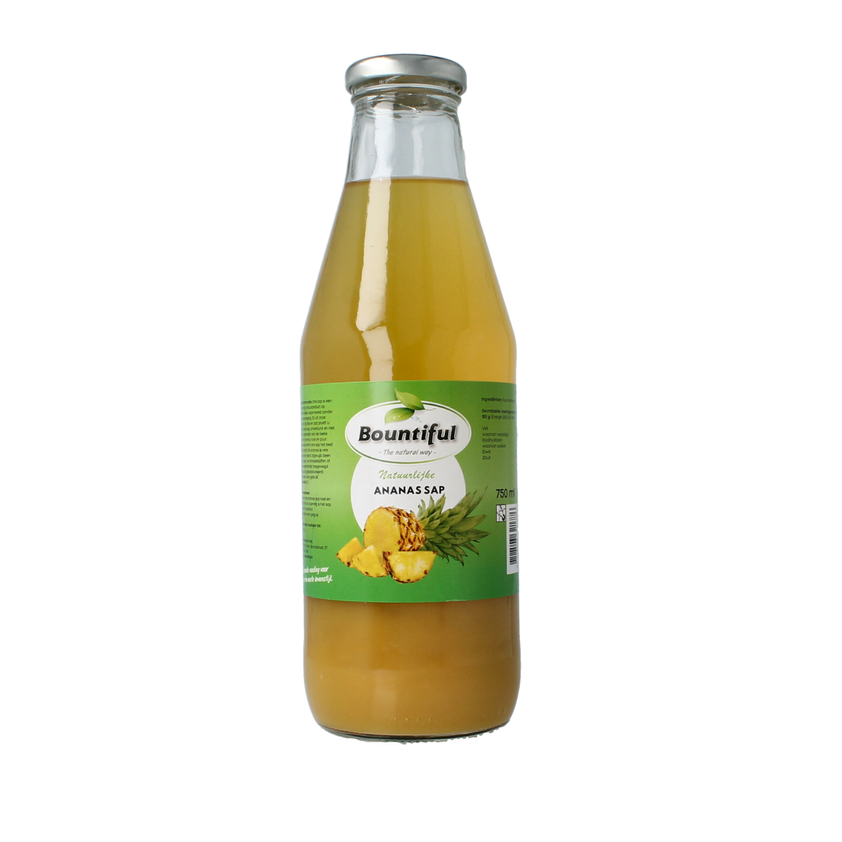 Bountiful Ananas sap 750.00 Milliliter