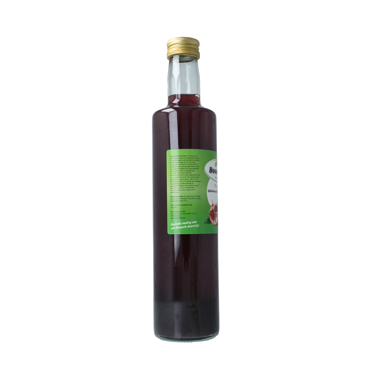 Bountiful Granaatappel siroop bio 500.00 Milliliter