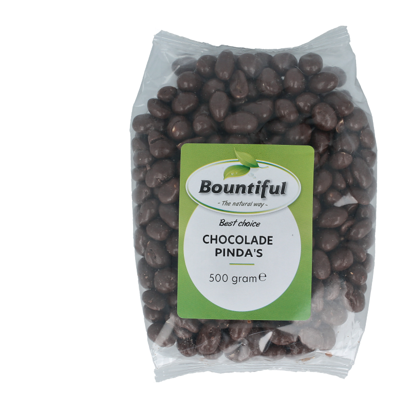 Bountiful Chocolade pinda's 500 Gram