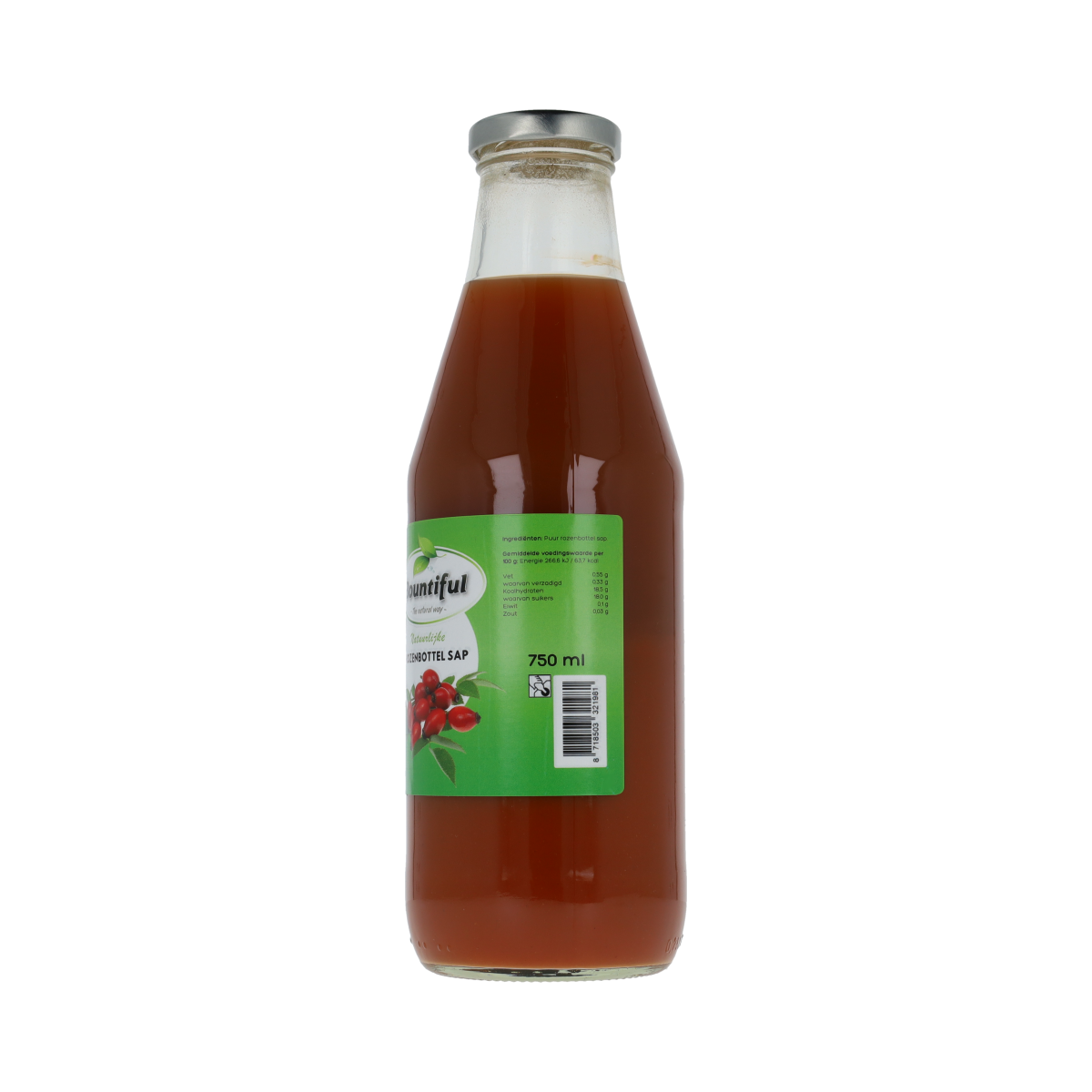 Bountiful Rozenbottelsap 750.00 Milliliter