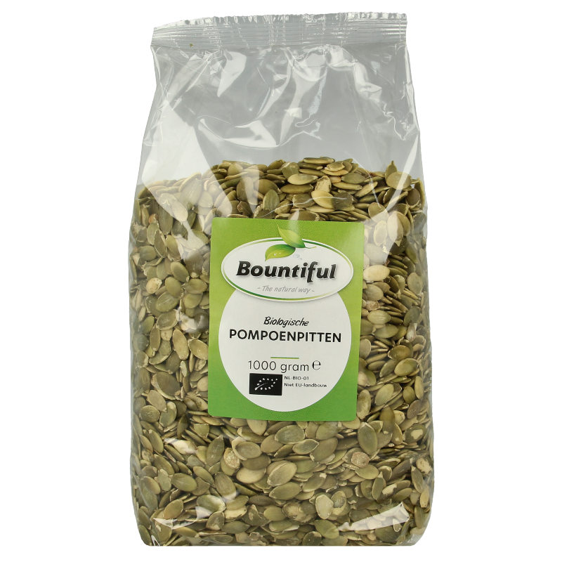 Bountiful Pompoenpitten bio 1 Kilogram
