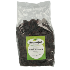 Bountiful Rozijnen jumbo black flame 1 Kilogram