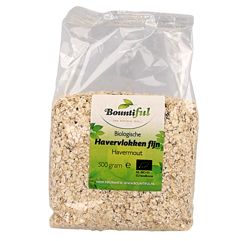 Bountiful Havervlokken fijn bio 500 Gram