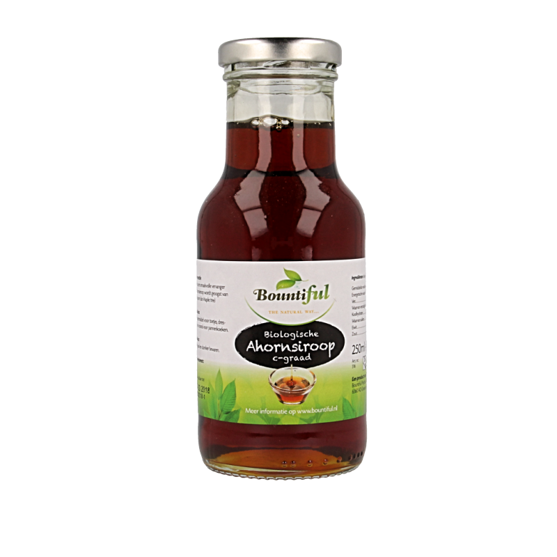 Bountiful Ahornsiroop bio 250 Milliliter